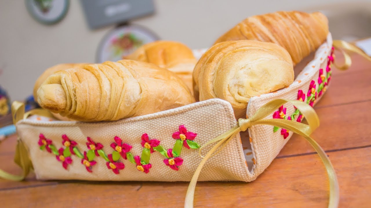 Como hacer una panera de tela con bordado a mano/DIY/facil de hacer/ribbon embroidery tutorial