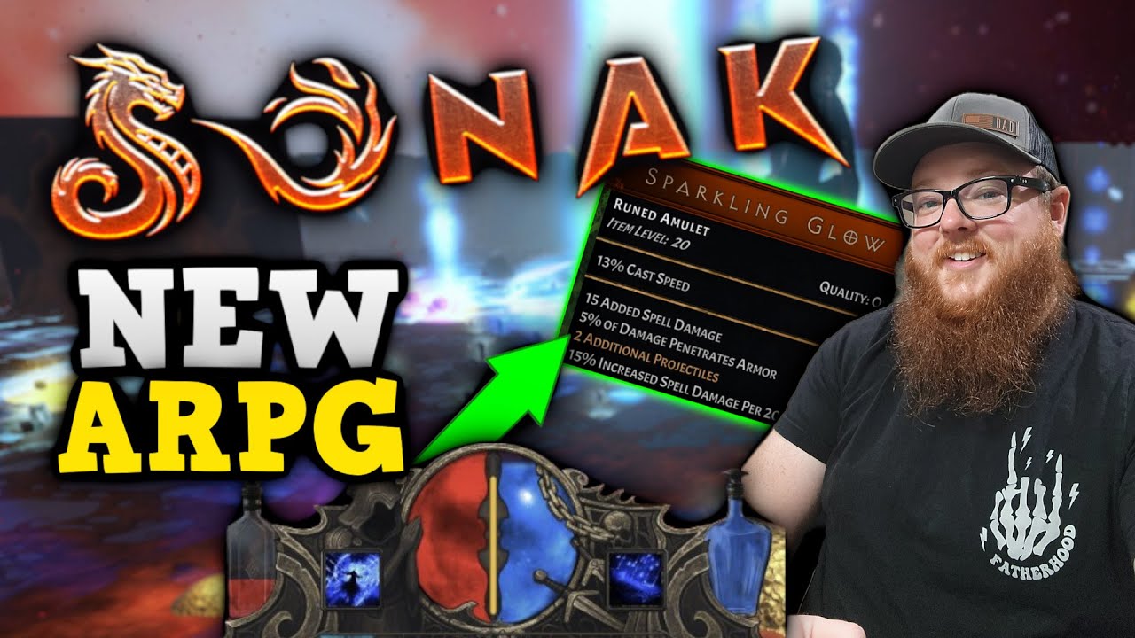 New indie ARPG | Sonak | Don't miss this one!