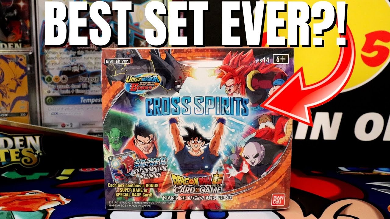 *OPENING ANOTHER DRAGON BALL SUPER CROSS SPIRITS BOOSTER BOX!*