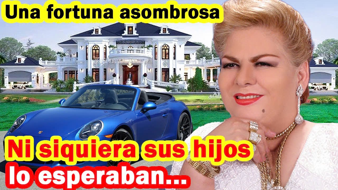 Se Revela el Testamento de Paquita la del Barrio | La Enorme Fortuna Que Quiso Mantener en Secreto