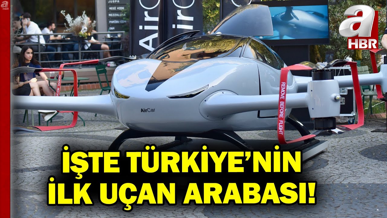 2026'da İstanbul Semalarında... İşte Türkiye'nin İlk Uçan Arabası! | A Haber