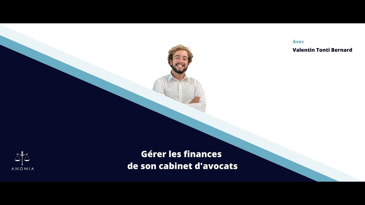 Gérer les finances de son cabinet d'avocats