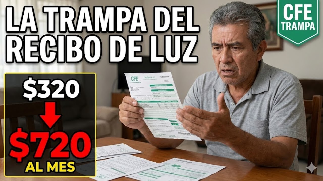 La Trampa del Recibo de Luz (CFE): Por Qué Tu Pago Sube Aunque Uses Lo Mismo