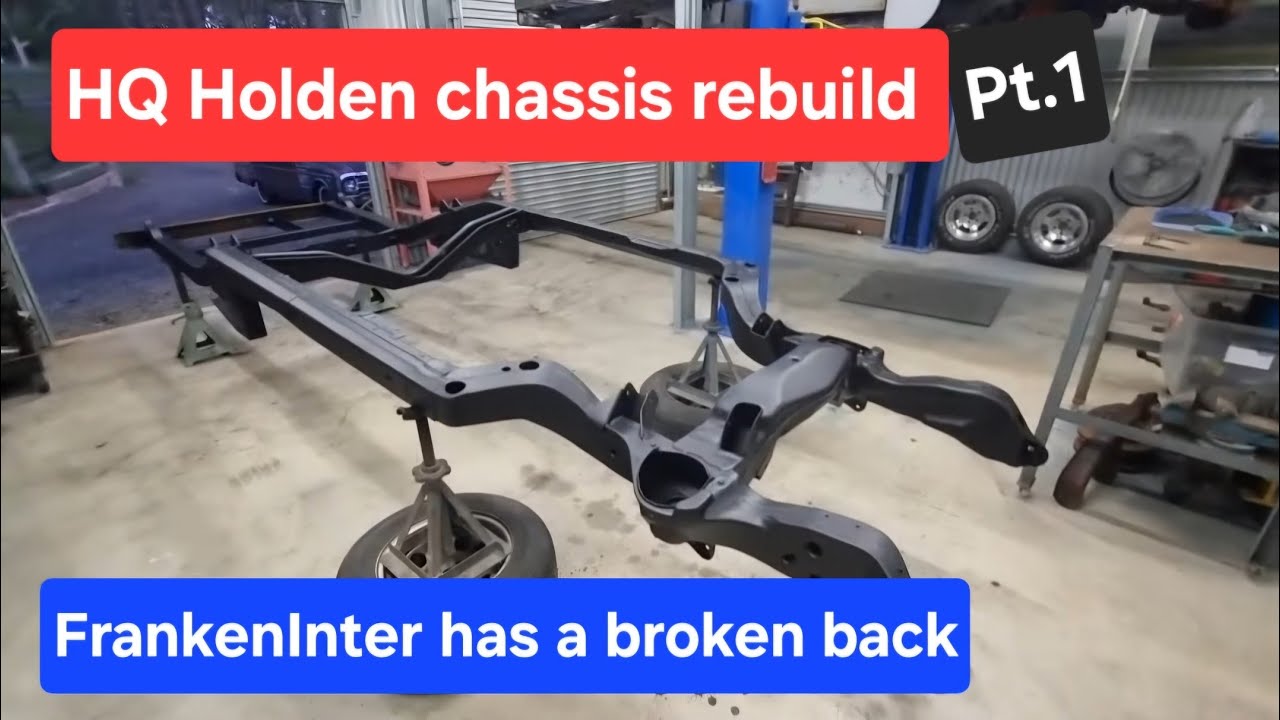 HQ Holden 1 Tonner chassis rebuild. Pt. 1