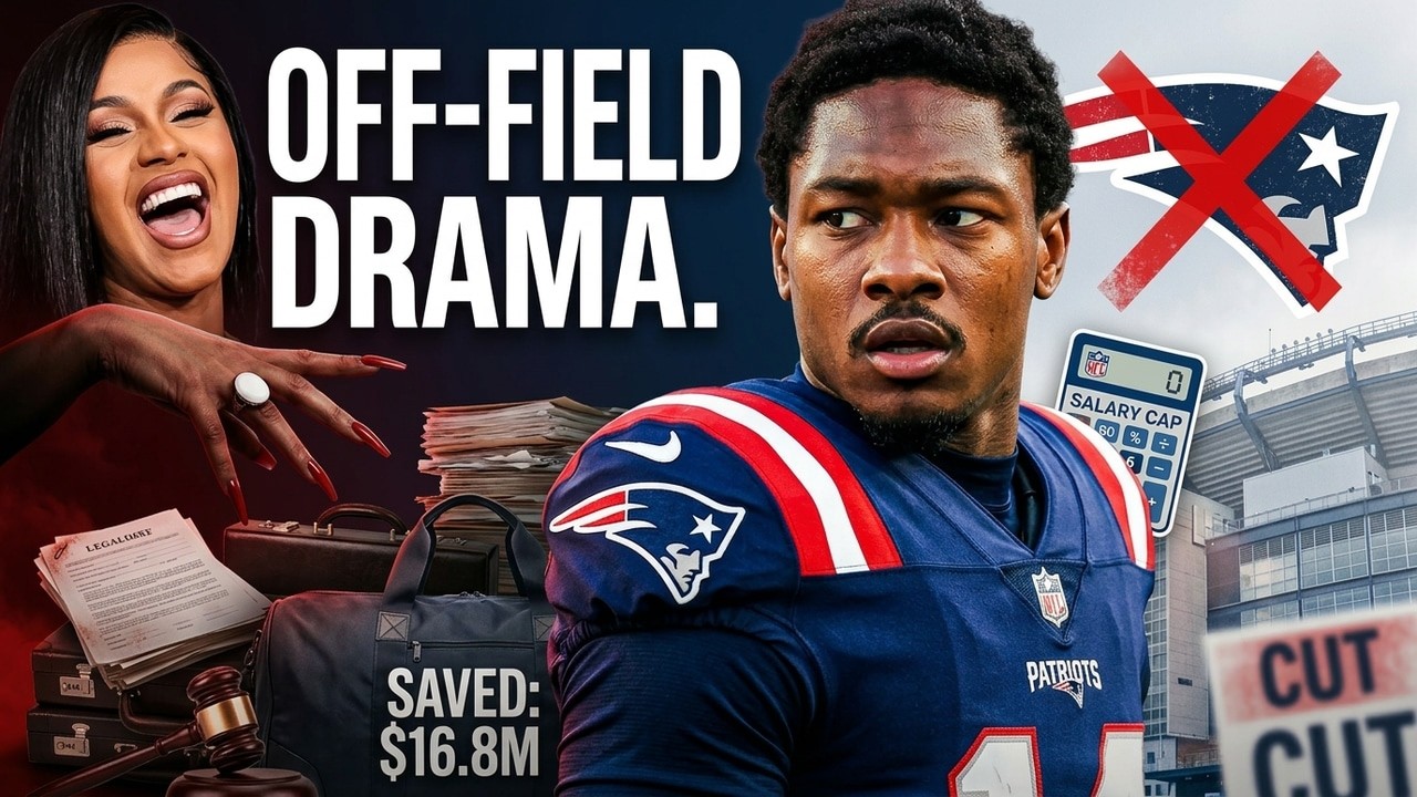 The CARDI B Curse? 😱 Why the Patriots REALLY Cut Stefon Diggs!