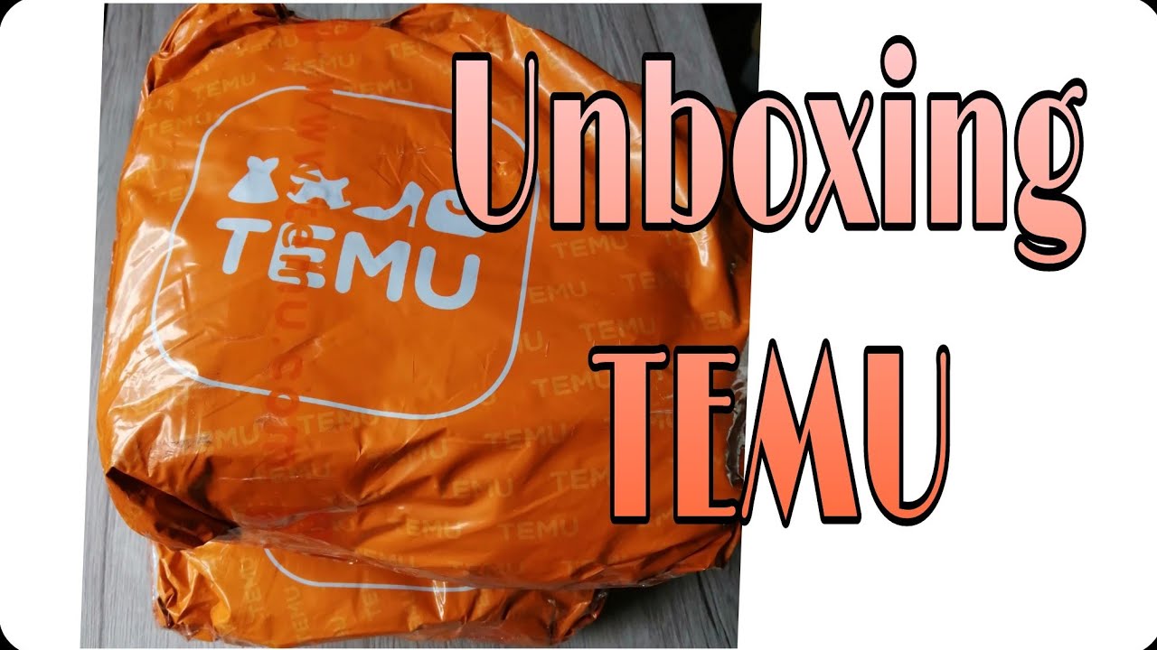 TEMU unboxing 
