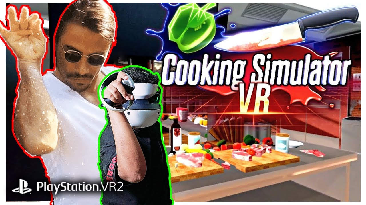 БАМБУКОВАЯ КУРИЦА С КАРТОФЕЛЕМ ФРИ | Самое смешное приготовление курицы в VR!!