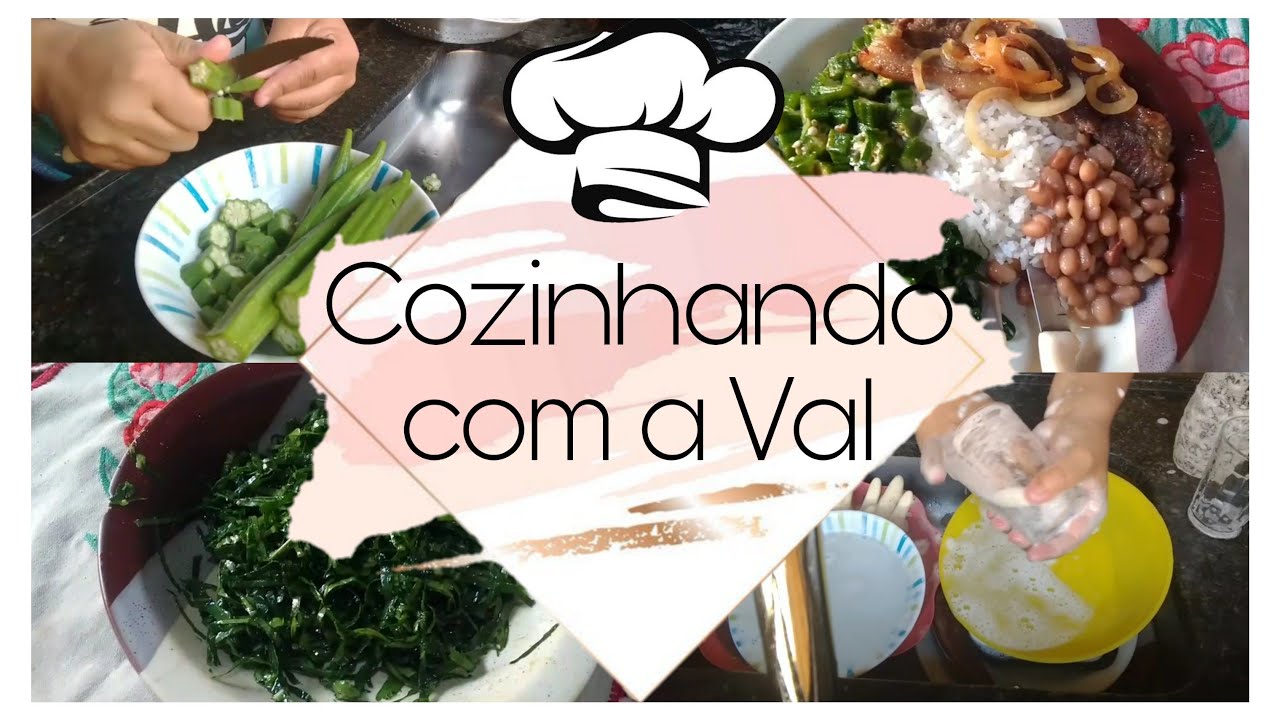 Vlog Cozinhando comigo (Almo&ccedil;o simples de s&aacute;bado)