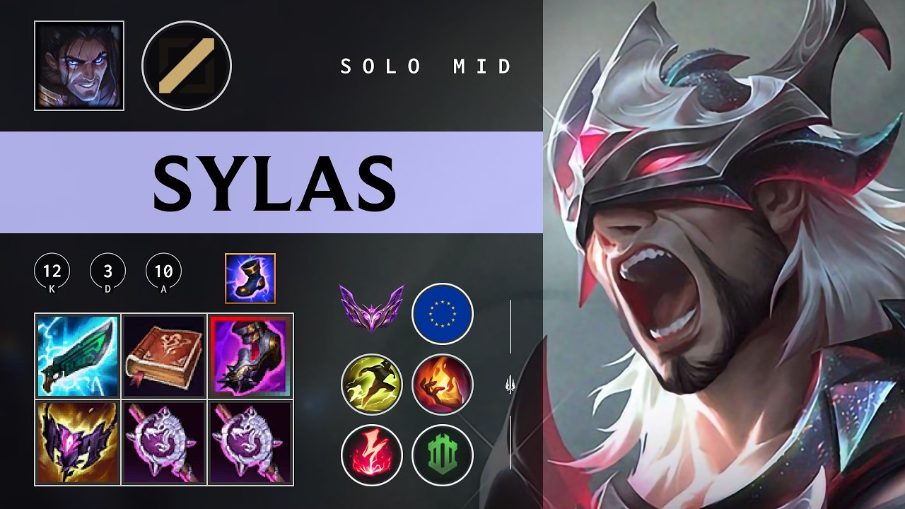 Sylas Mid vs Galio - EUW Master Patch 26.04