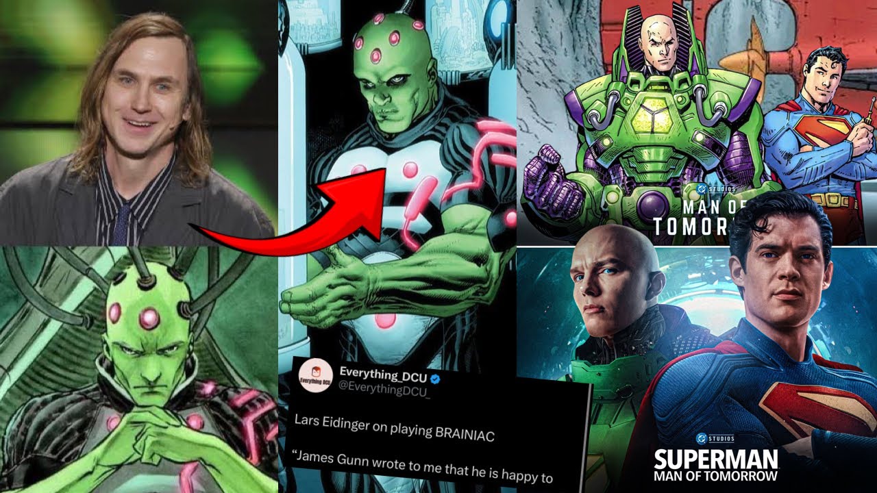 &laquo;Человек завтрашнего дня&raquo; Ларс Эйдингер рассказывает о Brainiac и раскрывает первые подробности о...