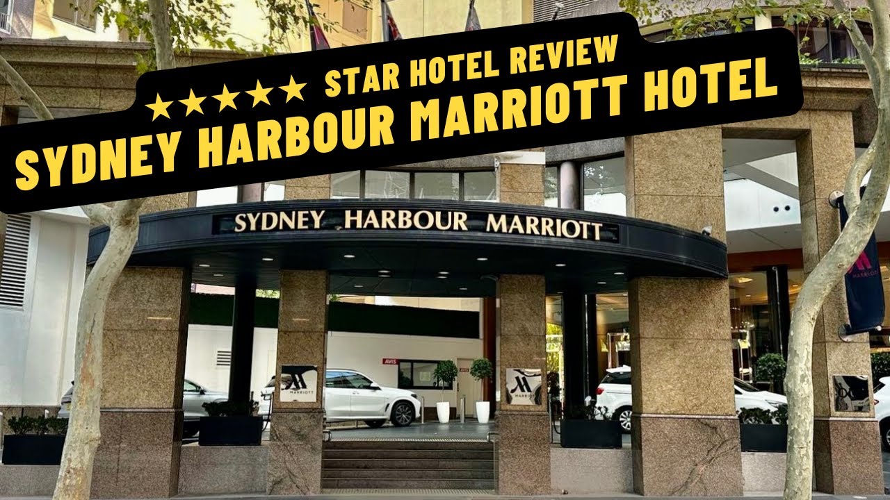 Sydney Harbour Marriott Hotel at Circular Quay Sydney, Australia🇦🇺| FULL HD Hotel Review | Marriott