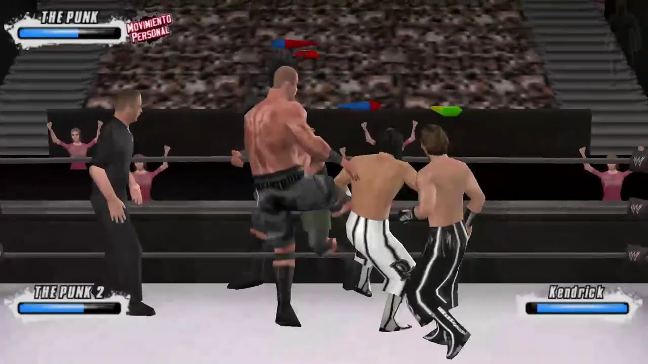 svr 09 The punks brothers vs brian kendrick and paul london in extreme rules match.