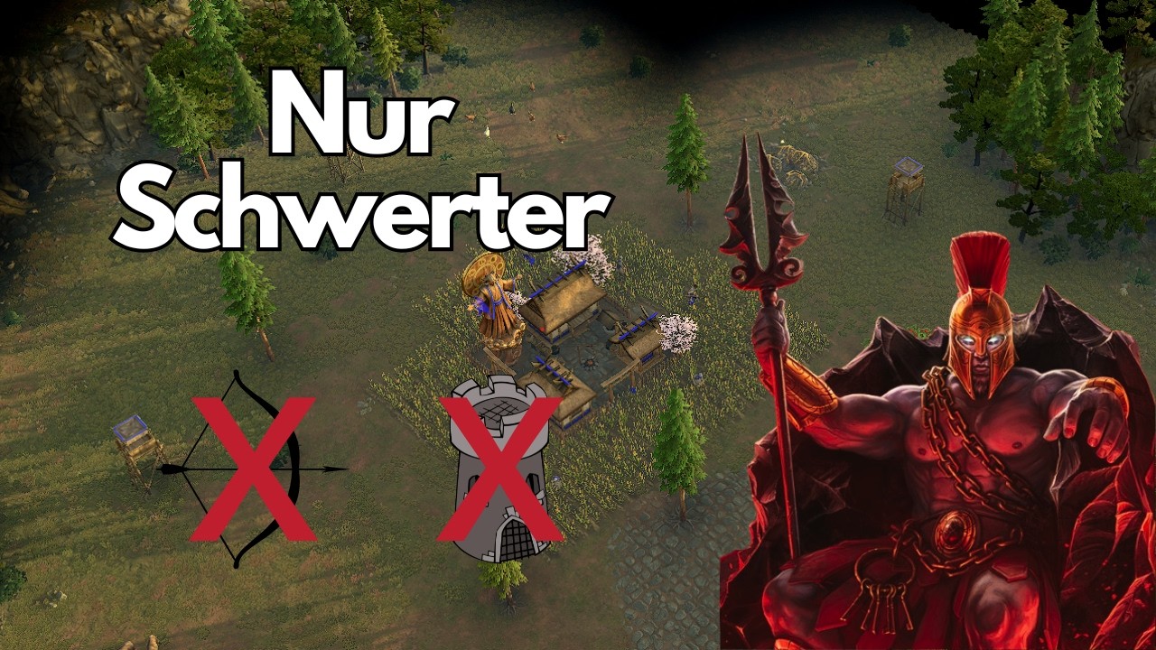 Götter Zerstören mit Schwert und Schild---Age Of Mythology Retold Challenge