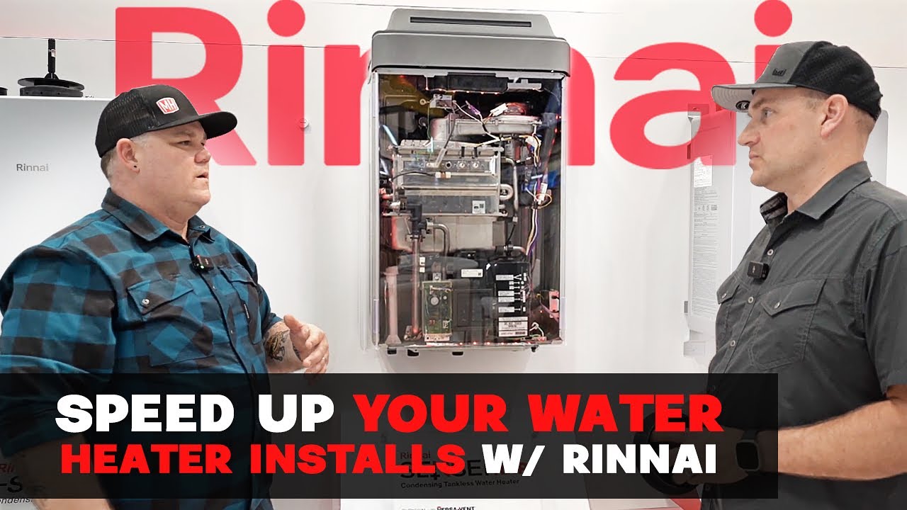 Ускорьте установку водонагревателя с помощью Rinnai
