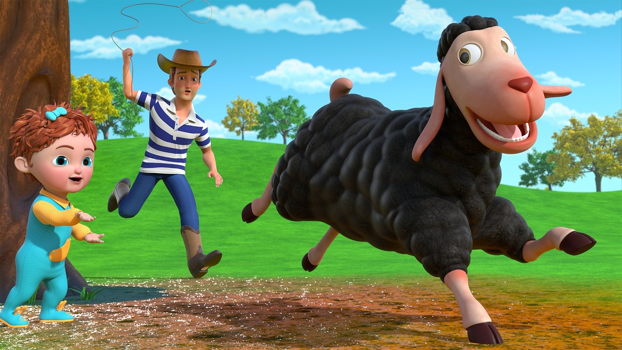 Baa Baa Black Sheep | Sheep Song | Beep Beep Kids Songs & Nursery Rhymes