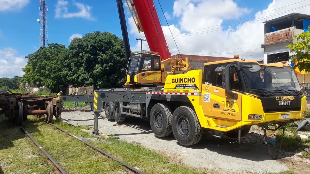 VIDEO EXCLUSIVO N.02 LOCOMOTIVA UB INDO PRA O CEARÁ FERROVIAS EM PERNAMBUCO 