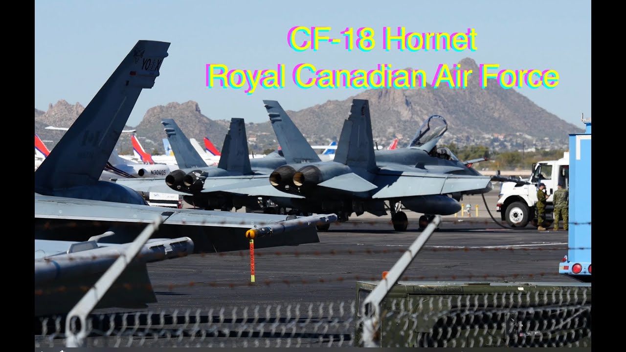 🔴CF-18 Hornet: Canada&rsquo;s Legendary Fighter Jet in Action, Tucson International Airport