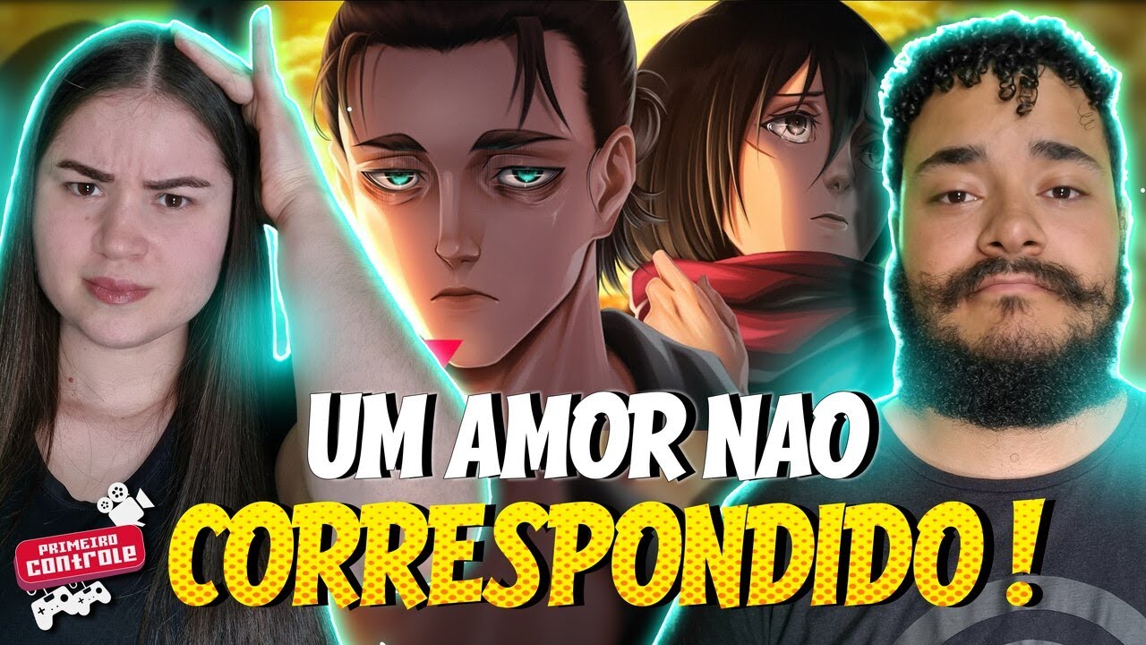 Nosso Fim 💔| Eren & Mikasa (Shingeki no Kyojin) | ft. @amandaareia  JRP- [REACT EM CASAL]
