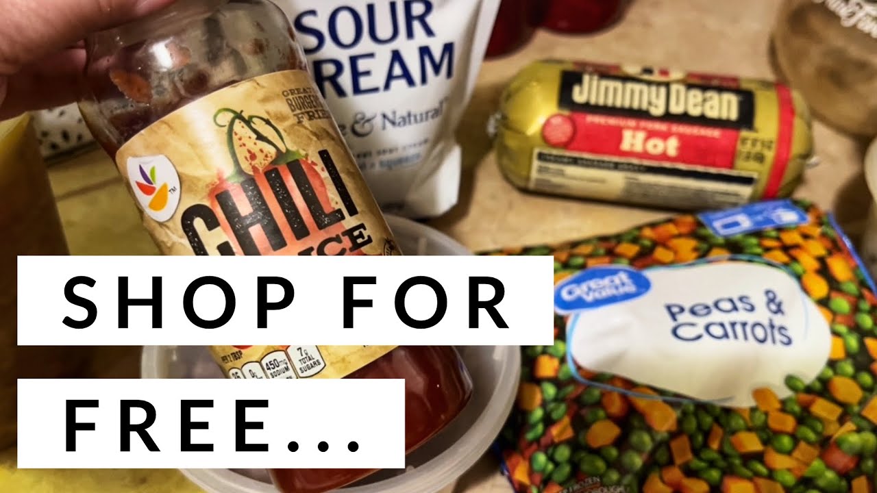 Food Shopping For Free| Low Income | Easy Ways To Stretch Our Food Budget