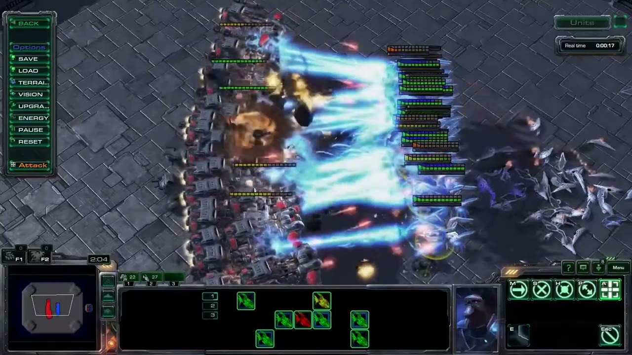 200 BATTLECRUISERS vs 240 VOID RAYS!! (STARCRAFT 2)