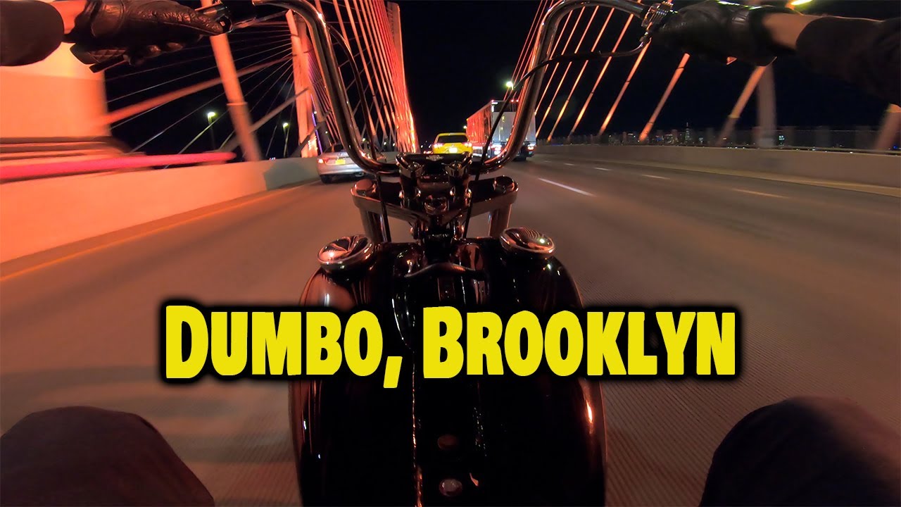 Softail Chopper Ride to Dumbo, Brooklyn