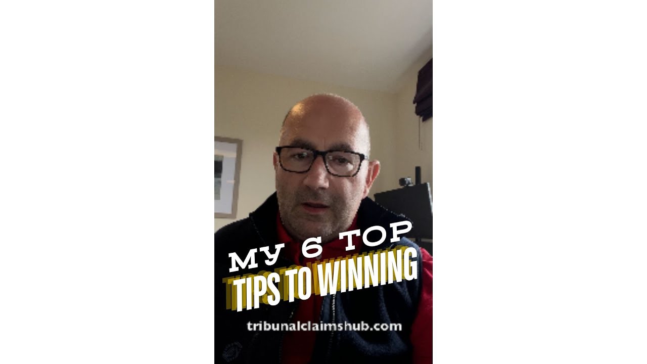 6 tips to win at the employment tribunal