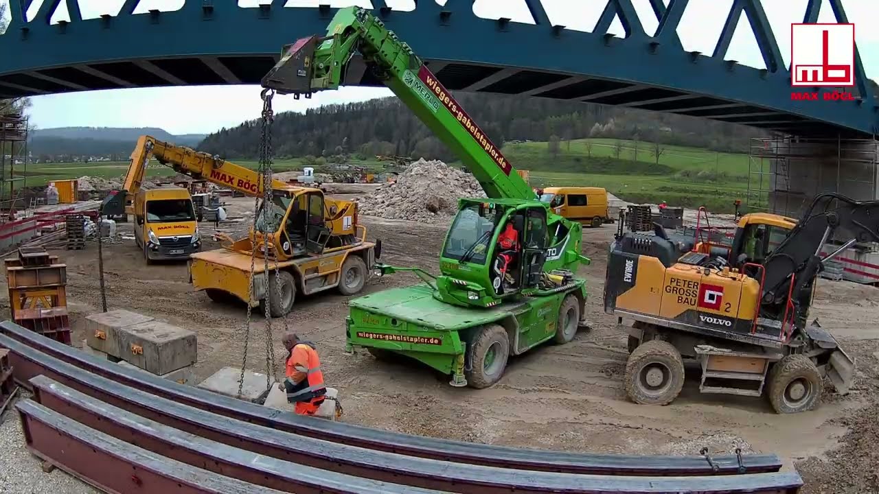 Referenzprojekt: Max Bögl - Neubau einer Eisenbahnbrücke in Fridingen/Donau