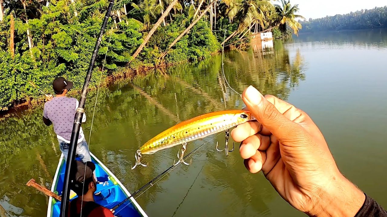 നരിമീനും ചെമ്പല്ലിയും  ചാകര വന്നേയ്🎣Barramundhi Fishing|kalanji fishing|Kerala Fishing|Fishing idea