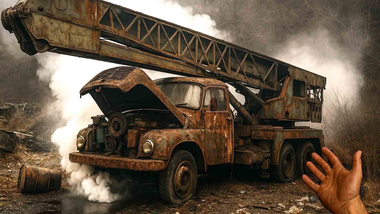 Big Truck Diesel V8  - Start After 5 Years