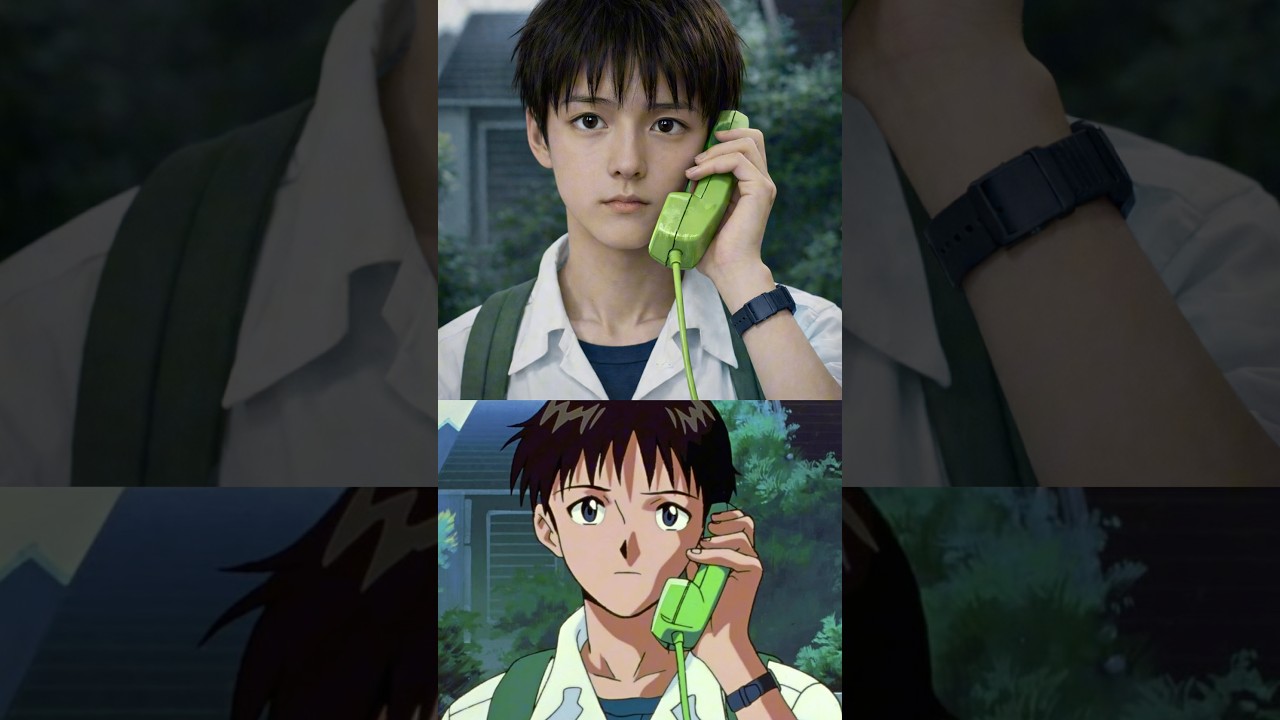 에반게리온 실사화 #evangelion #ai