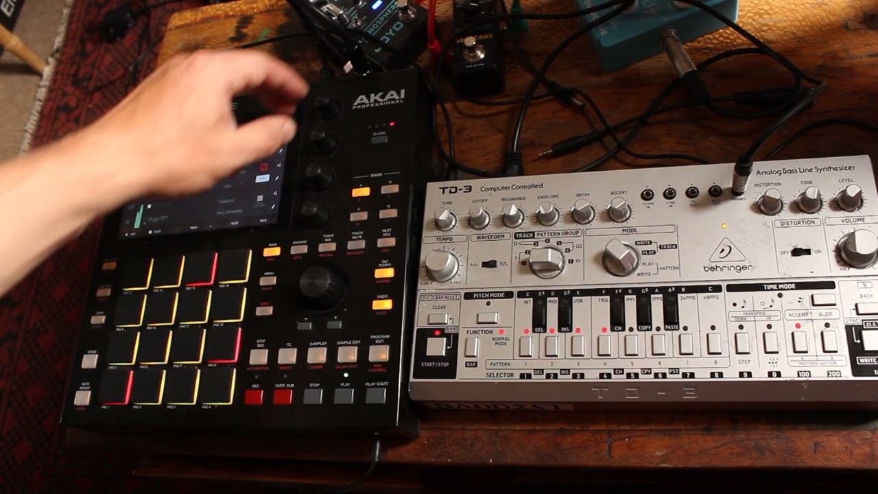 MPC One + TD-3 Acid (memory card find)