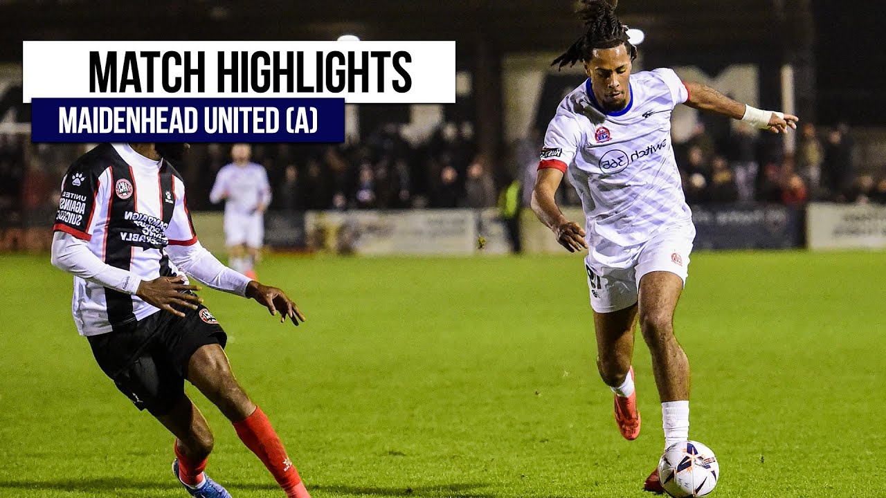 HIGHLIGHTS: Maidenhead United 4-1 AFC Fylde