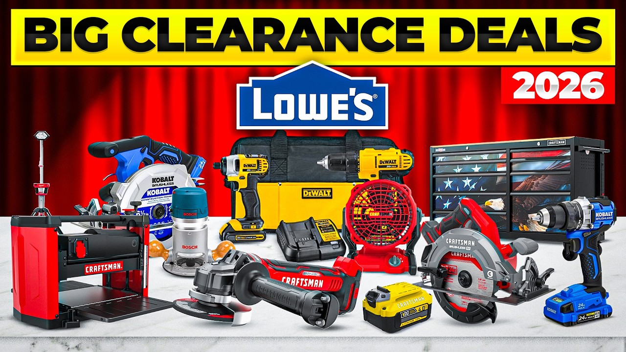 37 февральских предложений от Lowe’s на инструменты, которые превзойдут распродажу в Черную пятни...