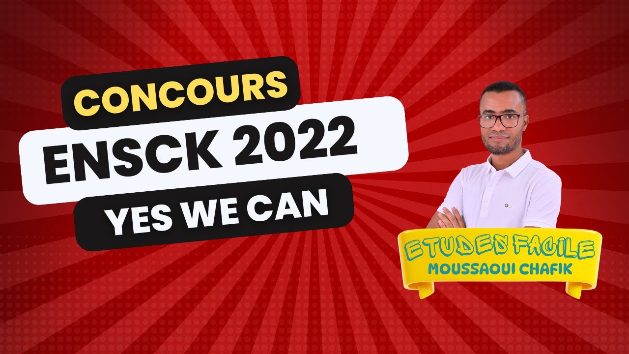 Concours ENSCK 2022