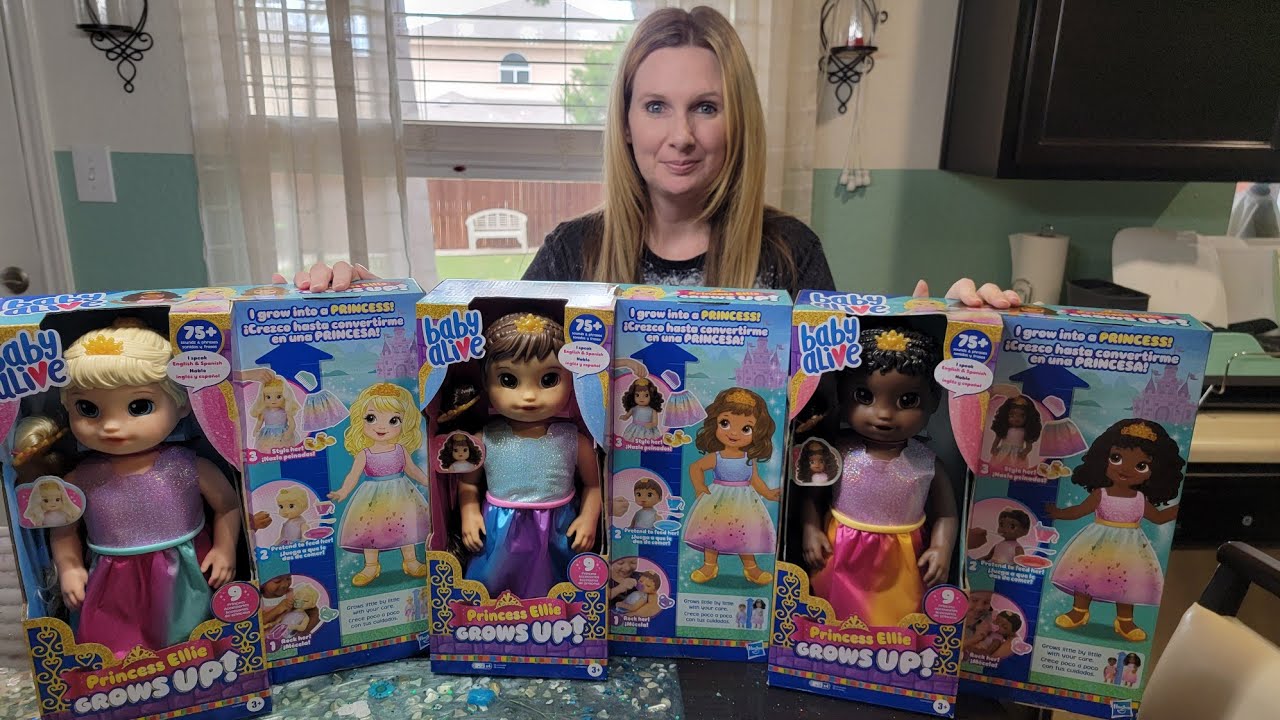 Baby Alive Princess Ellie Grows Up! 👸💞