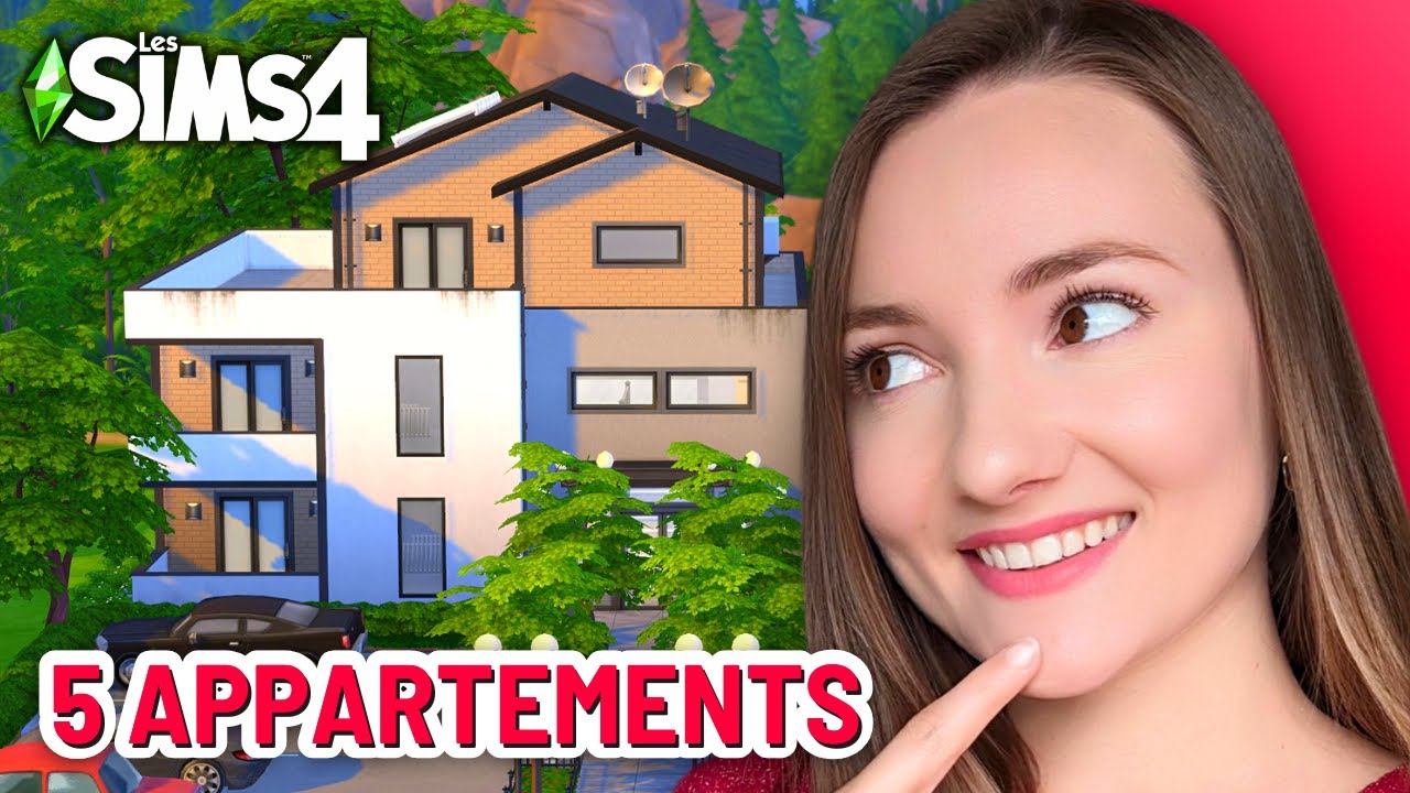 J'ai construit un immeuble dans LES SIMS 4