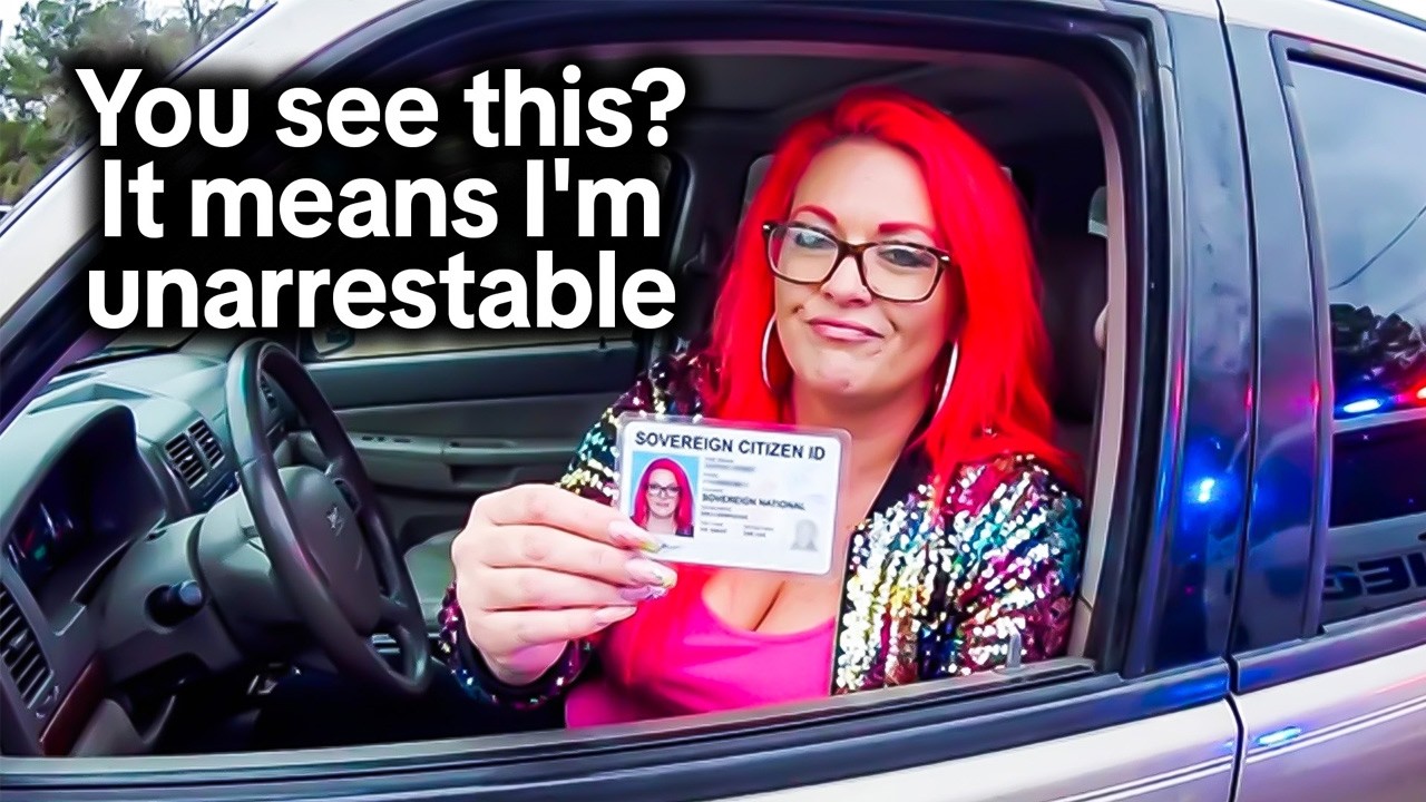 The Worst Sovereign Citizen Ever Caught on Police Bodycam