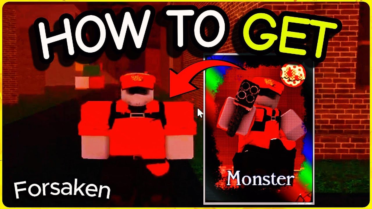 How to Get Monster Elliot Skin in Forsaken Roblox (Pizza Game Crossover Guide)