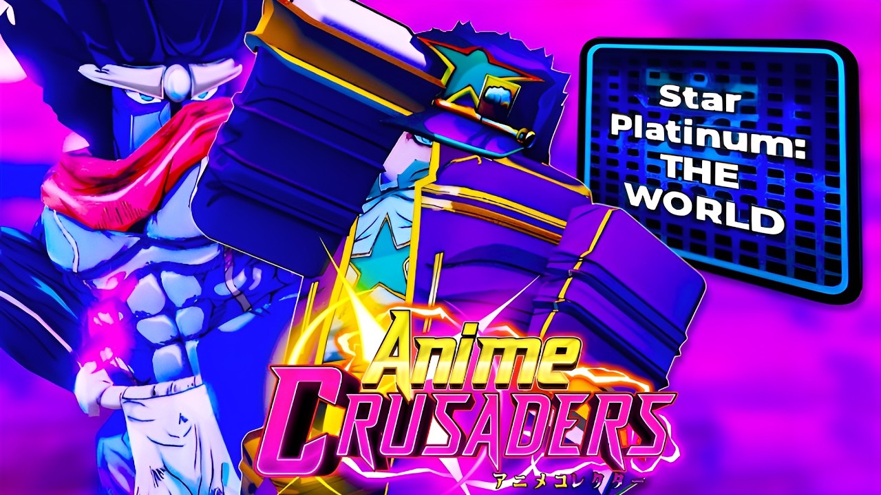 Evolving THE SECRET JOTARO KUJO In Anime Crusaders (Roblox)