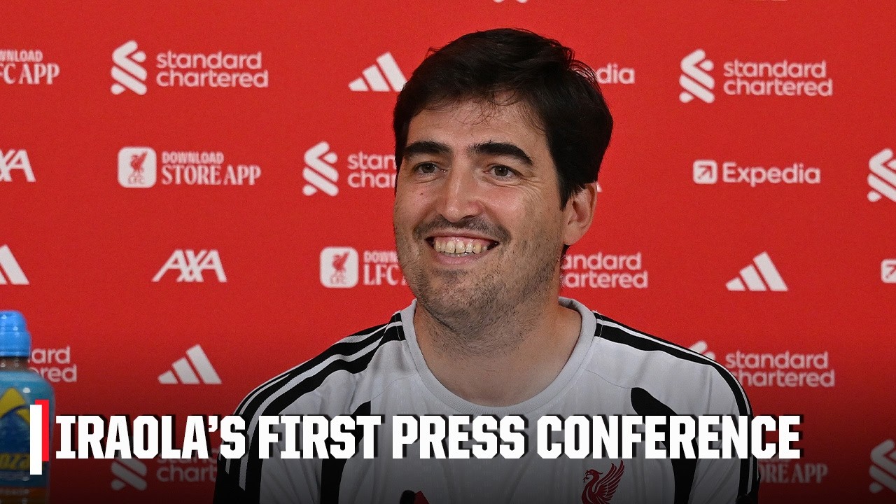 &lsquo;We need MORE players&rsquo; 💸 Andoni Iraola&rsquo;s FIRST Liverpool press conference | ESPN FC