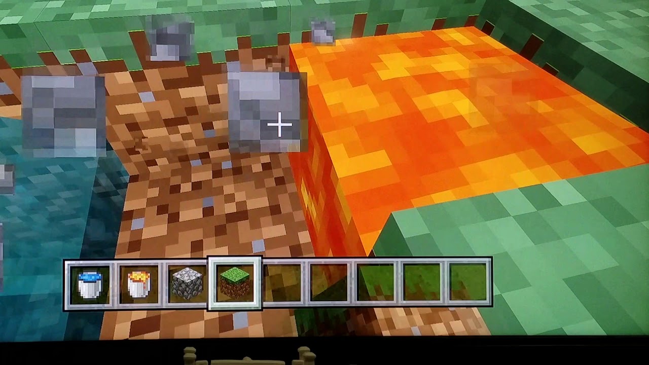 Four-Way Infinite Cobblestone Generator (Simple Minecraft Tutorial)