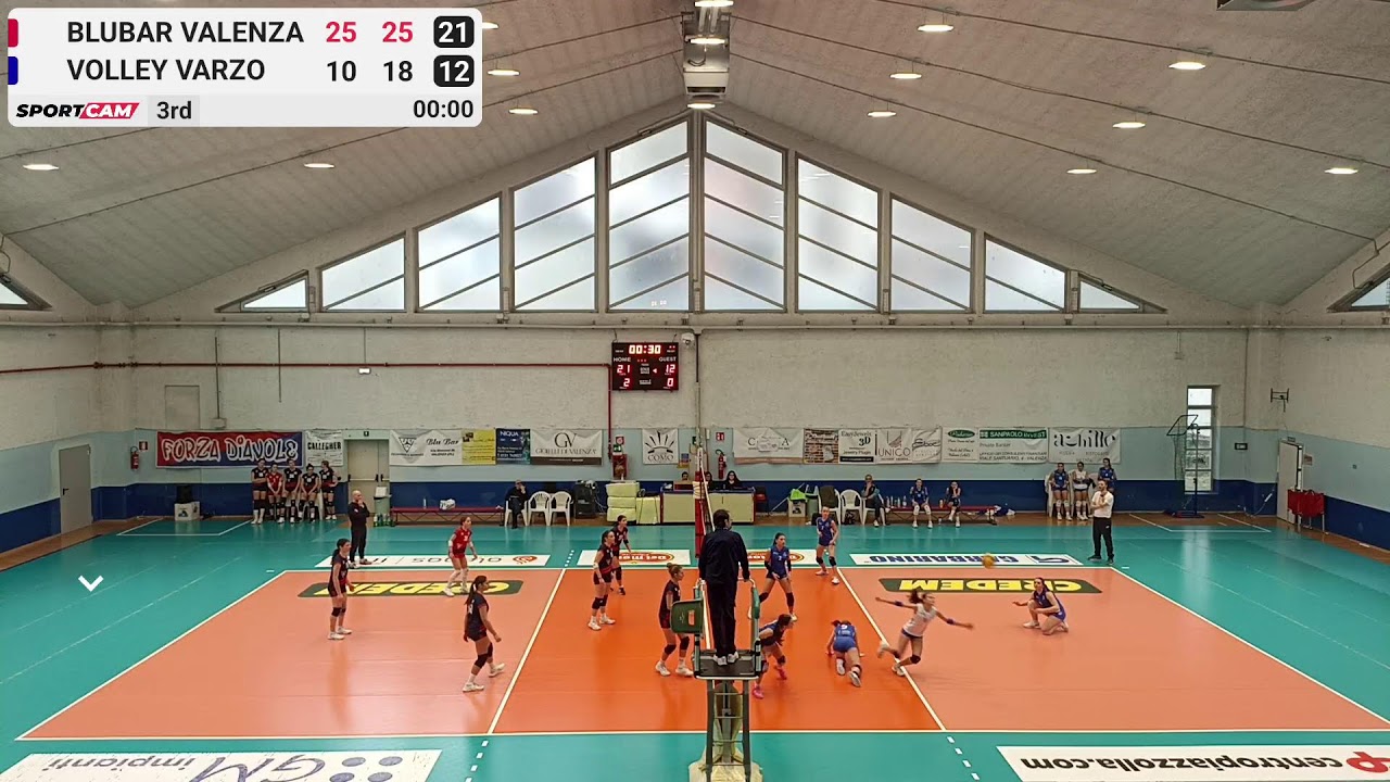 U16: Blubar Valenza vs Volley Varzo