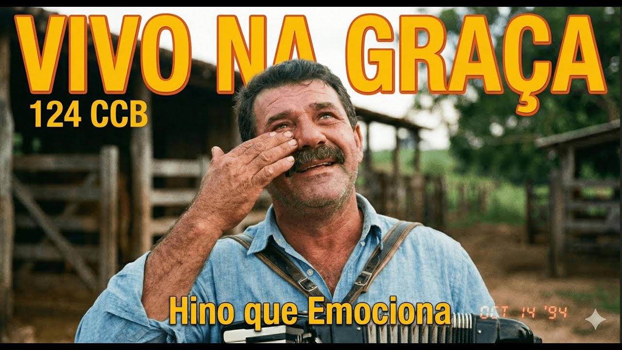 Hino Que Me Faz CHORAR de ALEGRIA | Vivo na Graça | Hino 124 CCB