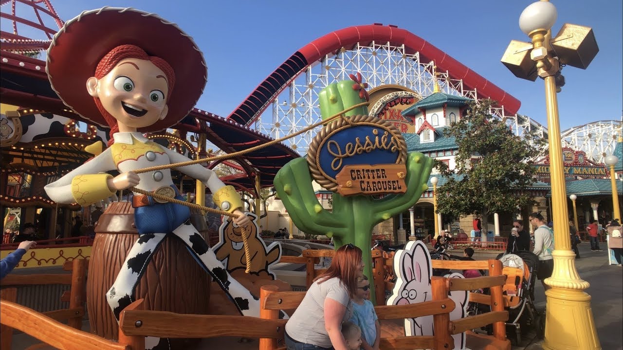 [2019] Jesse’s Critter Carousel opens at Pixar Pier *NEW* Disney California Adventure park