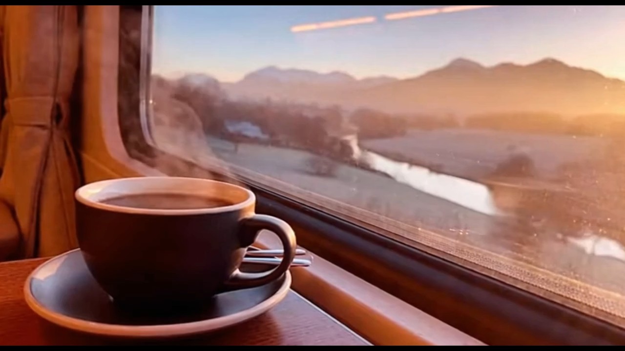 Morning Train Ride   @CalmCoffeeCafe