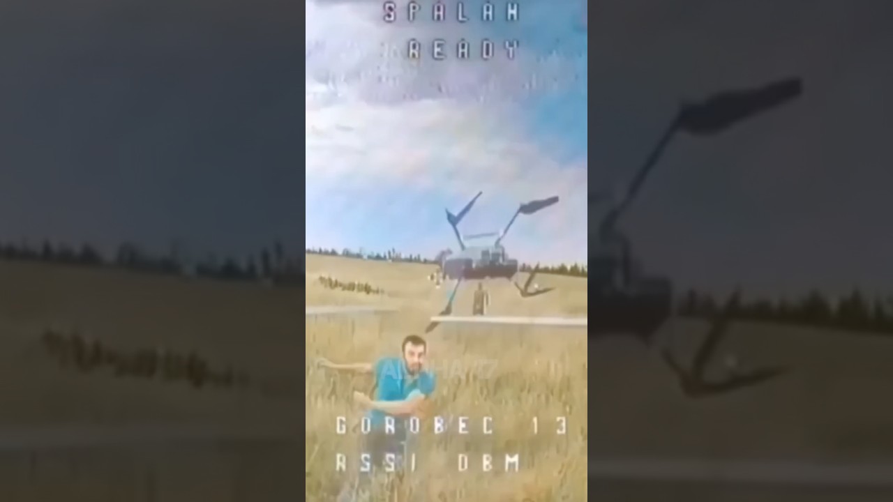 Broken drone saves a life. #Shorts