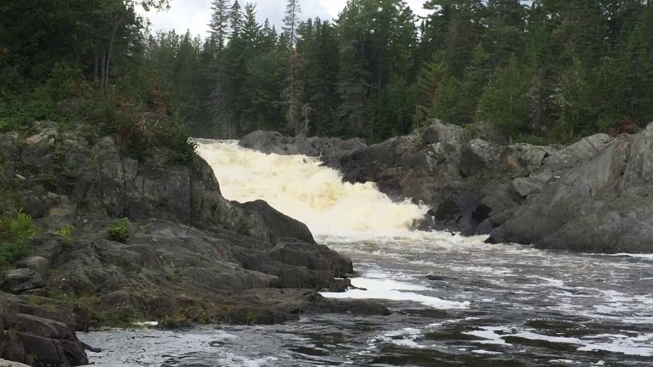 Allagash falls northern Maine