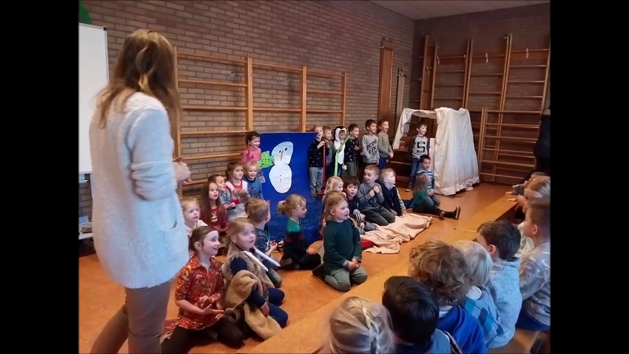 Afsluiting thema 'Winter' groep 1A 2A