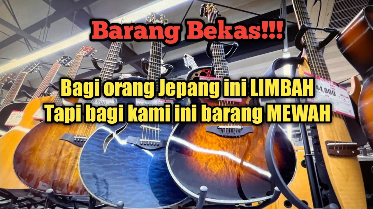 Barang bekas Jepang-Sampah Jepang benar-benar menggiurkan