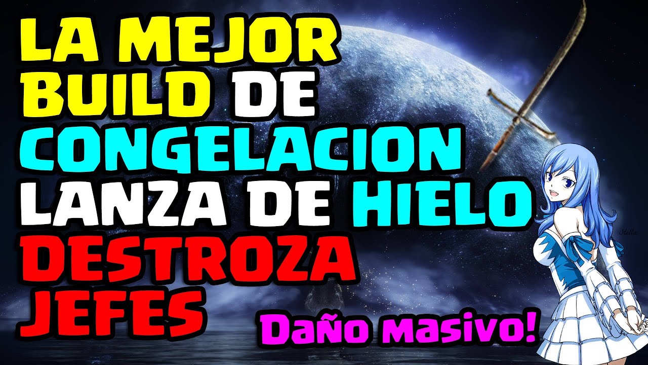 ELDEN RING - LA MEJOR BUILD DE CONGELACION 🧊LANZA DE HIELO🧊 / DESTROZA JEFES